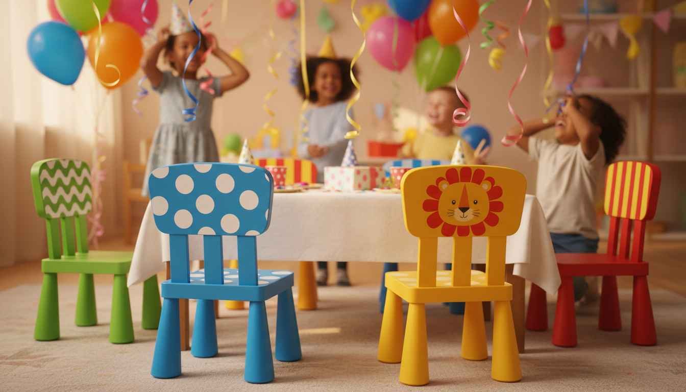 kids party chairs